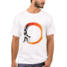 Art du Cercle Zen de Carpes Koï – Design Minimalis