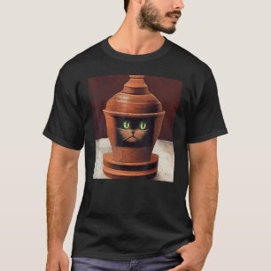 T-shirt Art du chat