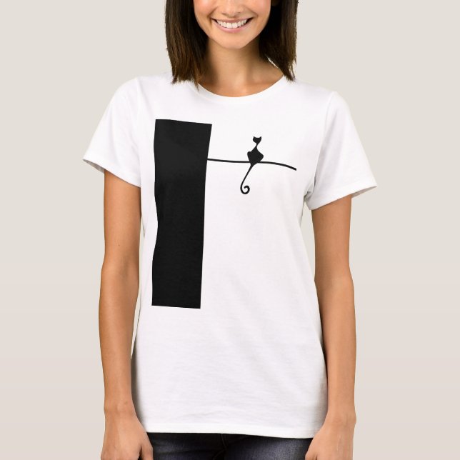 T-shirt Art du chat (Devant)