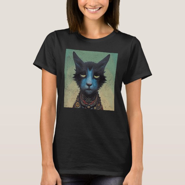T-shirt Art du chat 10 (Devant)