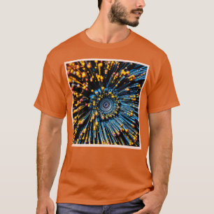 T-shirt Art du flux de données Abstrait