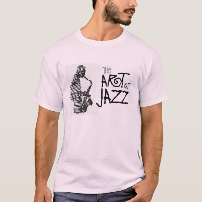 T-shirt art du jazz (Devant)