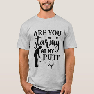 T-shirt Art du jour amusant golf