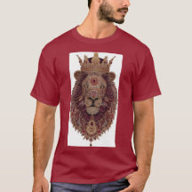 Art du lion couronné royal