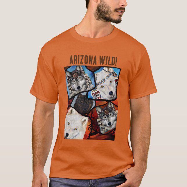 T-SHIRT ART DU LOUP (Devant)