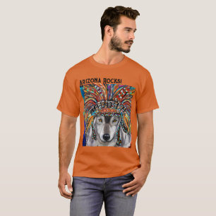 T-shirt Art du Loup Gris