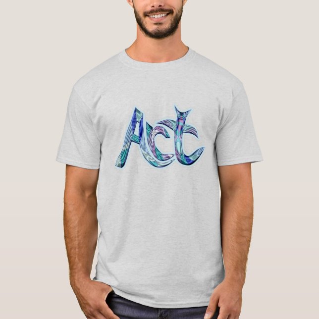 T-shirt Art du mot (Devant)