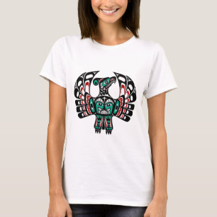 T-shirt Art du nord-ouest Thunderbird de Haida de Côte