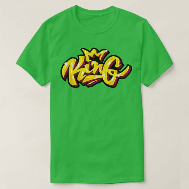 T-shirt Art du Roi Graffiti (Design devant)