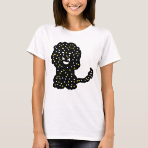 T-shirt Art du symbole du zodiaque Lion Galaxie
