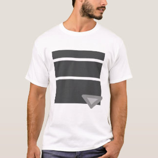 T-shirt Art en ligne minimaliste