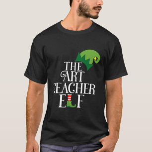T-shirt Art Enseignant Elf Correspondant Famille Groupe No