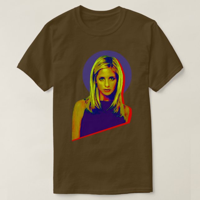 T-shirt art esthétique buffle 3 (Design devant)