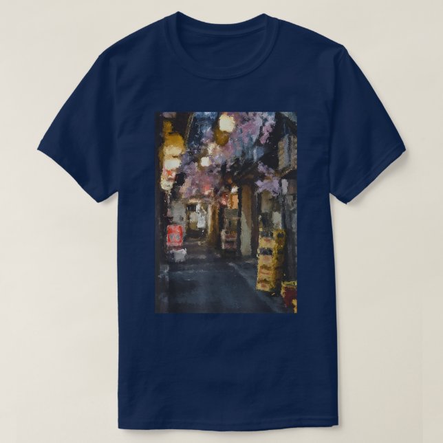 T-shirt Art esthétique japonais Peinture Streetwear Retro  (Design devant)