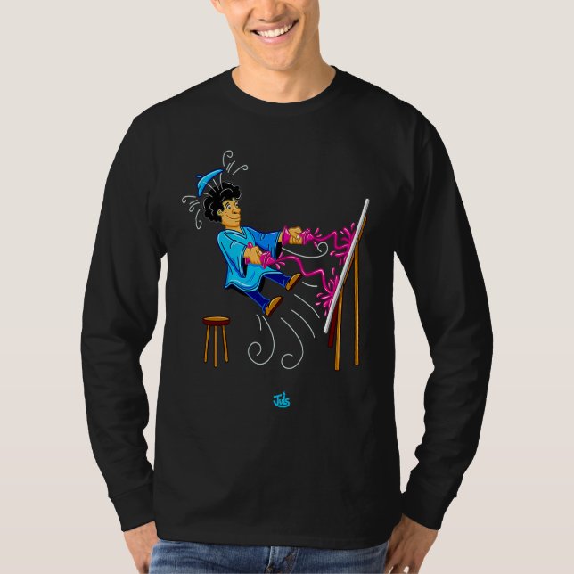 T-shirt Art Explosion  Peinture Créative (Devant)