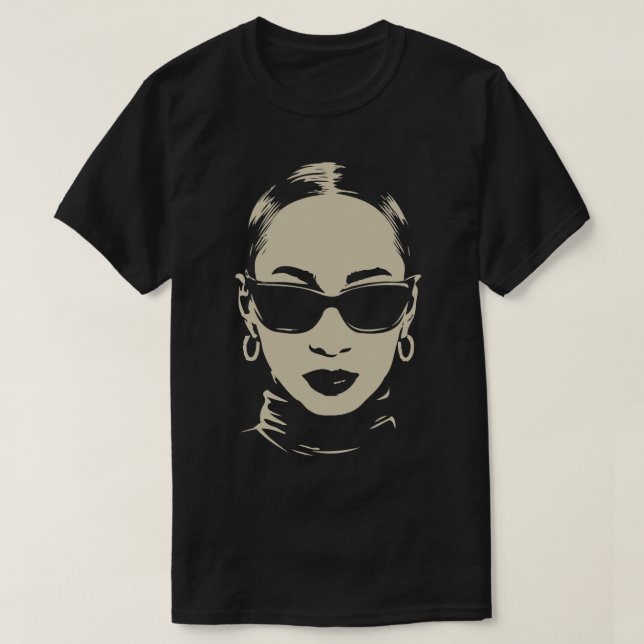 T-shirt Art Fan Sade (Design devant)