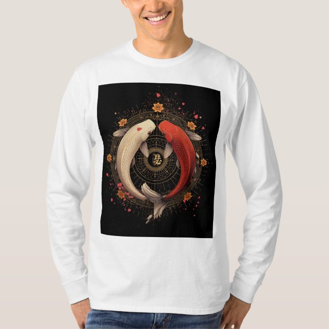 T-shirt Art Feng Shui Zen Japonais (Devant)