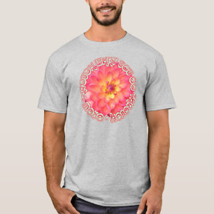 T-shirt art floral rose