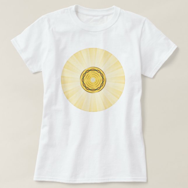 T-shirt art for manifesting money and prosperity (Design devant)