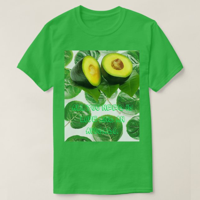 T-shirt Art fruitier de l'Avocado (Design devant)