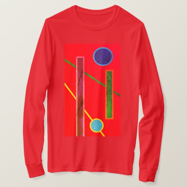T-shirt Art géométrique en gras (Design devant)