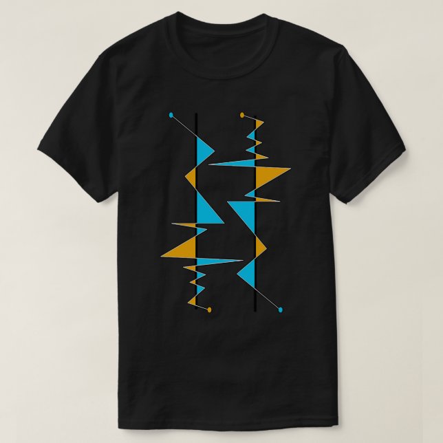 T-shirt Art géométrique minimaliste (Design devant)