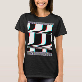 T-shirt art glitch