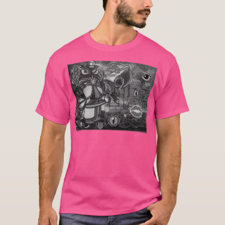 T-shirt art grafitti classique