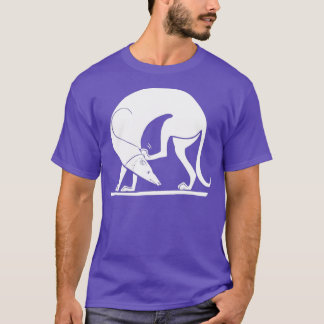 T-shirt Art grec ancien Spartiate Greyhound Chasse Chien