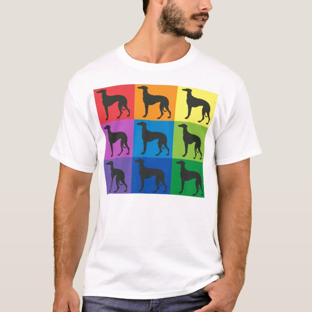 T-shirt Art Greyhound (Devant)