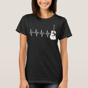 T-shirt Art guitariste acoustique