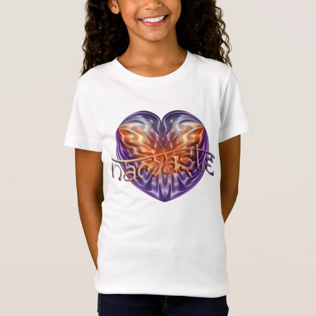 T-Shirt ART Heart NAMASTE (Devant)