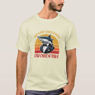 T-shirt Art humoristique de l'espadon pour les fans de mer