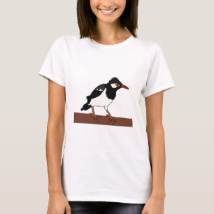 T-shirt Art indien Pied Mina Bird
