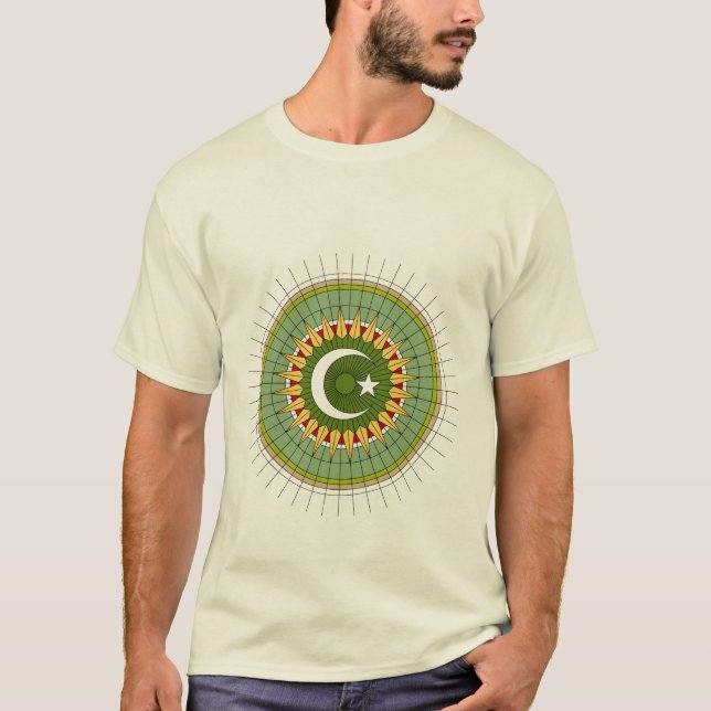 T-shirt Art islamique 12b (Devant)