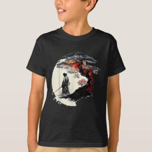 T-shirt Art Japonais Aikido Arbre De Vie Paix Art De Guerr
