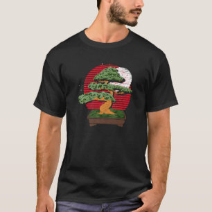 T-shirt Art japonais esthétique Japon Culture Retro Bonsai