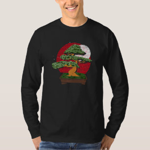 T-shirt Art japonais esthétique Japon Culture Retro Bonsai