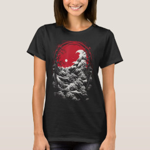 T-shirt Art japonais Mont Fuji Nature Lover Tee - shirts g
