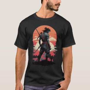 T-shirt Art japonais Ninja Style Anime Samurai