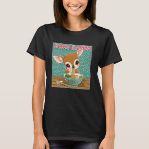 T-shirt Art japonais populaire amateur de nouilles Mignon