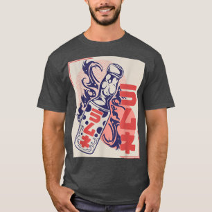 T-shirt Art japonais rétro Anime Japon Kawaii