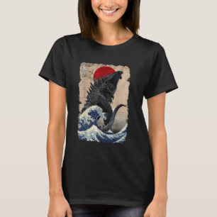 T-shirt Art japonais vintage rétro légendaire rare Kaiju M