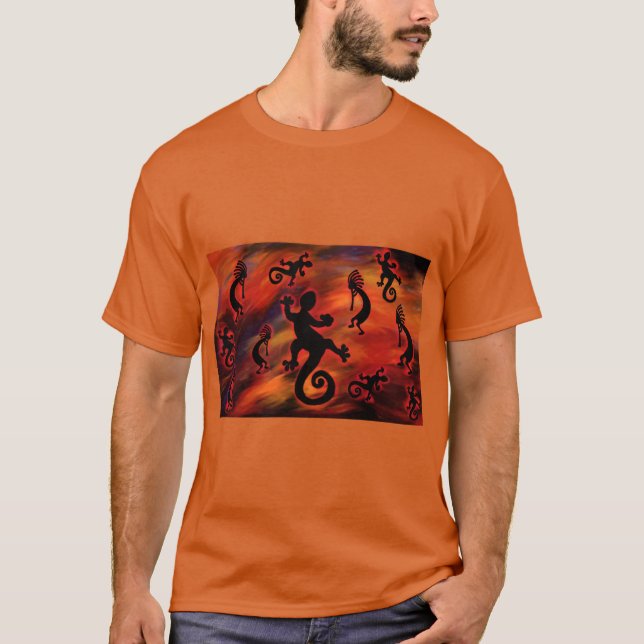 T-shirt Art Kokopelli (Devant)