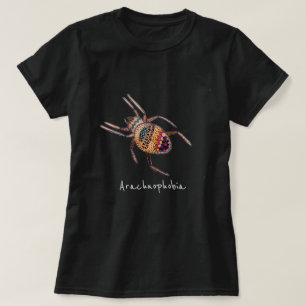 T-shirt Art mignon d'arachnide de slogan d'araignée