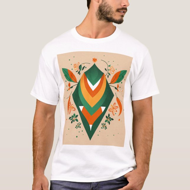 T-shirt art moderne (Devant)