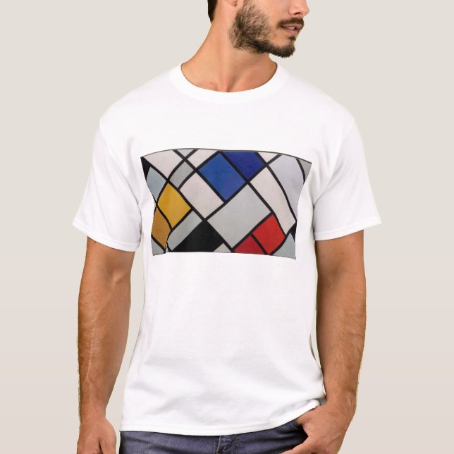 T-shirt Art moderne de Piet Mondrian (Devant)