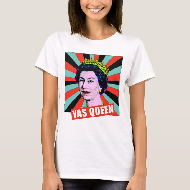 T-shirt Art moderne fun HM Queen (Devant)