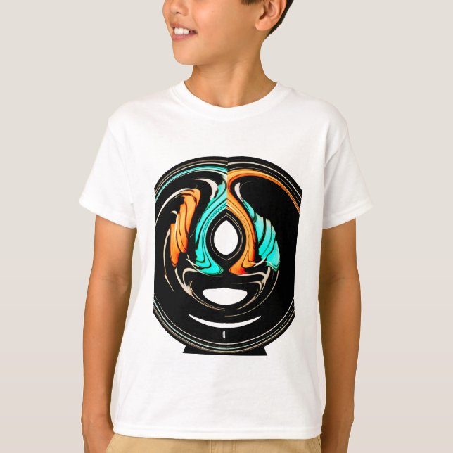 T-shirt Art Motif traditionnel africain Imprimer (Devant)