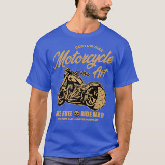T-SHIRT ART MOTOCYCLE PERSONNALISÉ